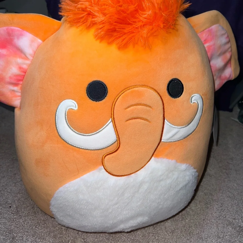 NWT 16” Wilbie the Wooly Mammoth Squishmallow - Picture 7 of 15